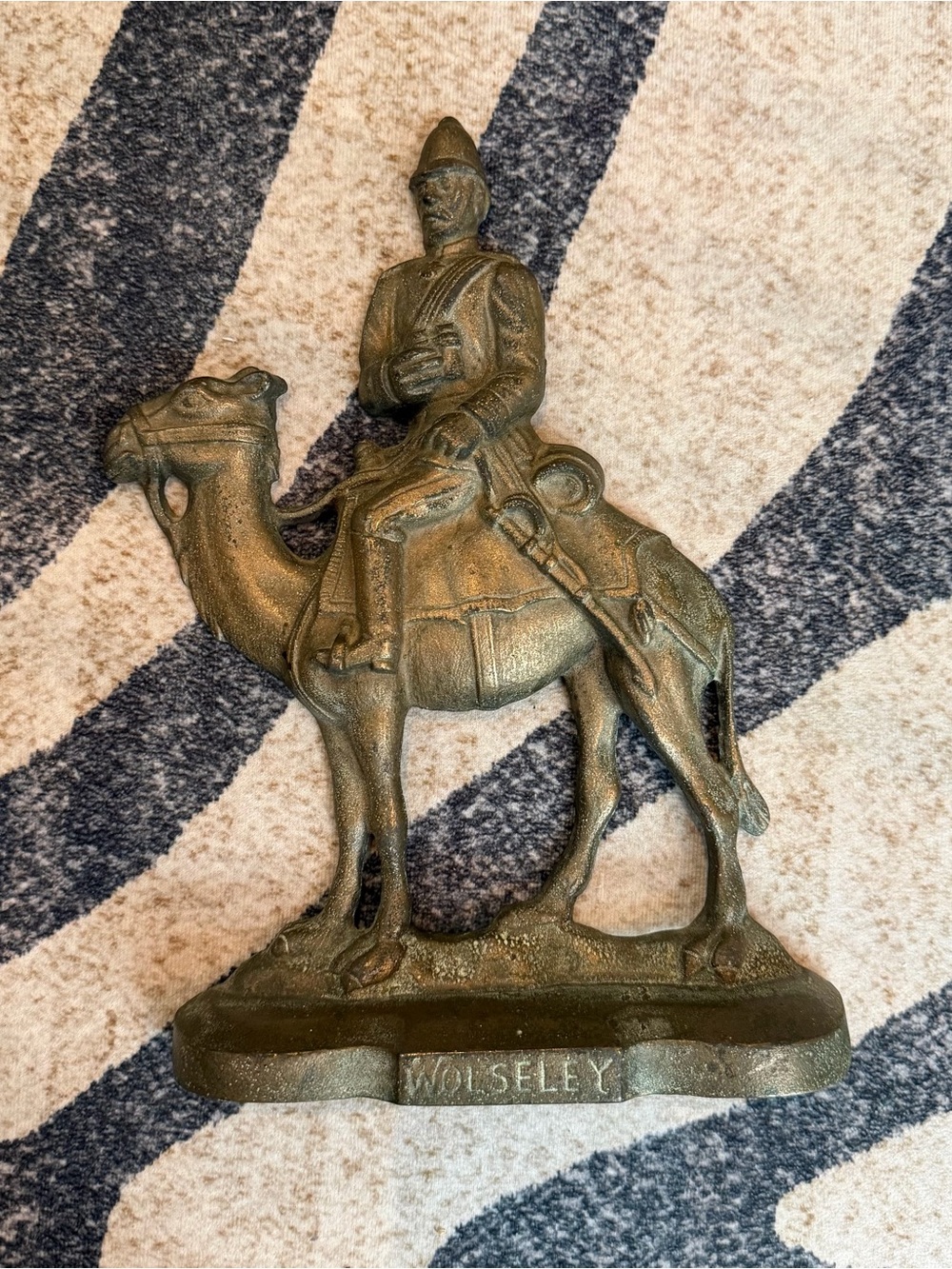 WOLSELEY METAL DOOR STOP FROM ENGLAND